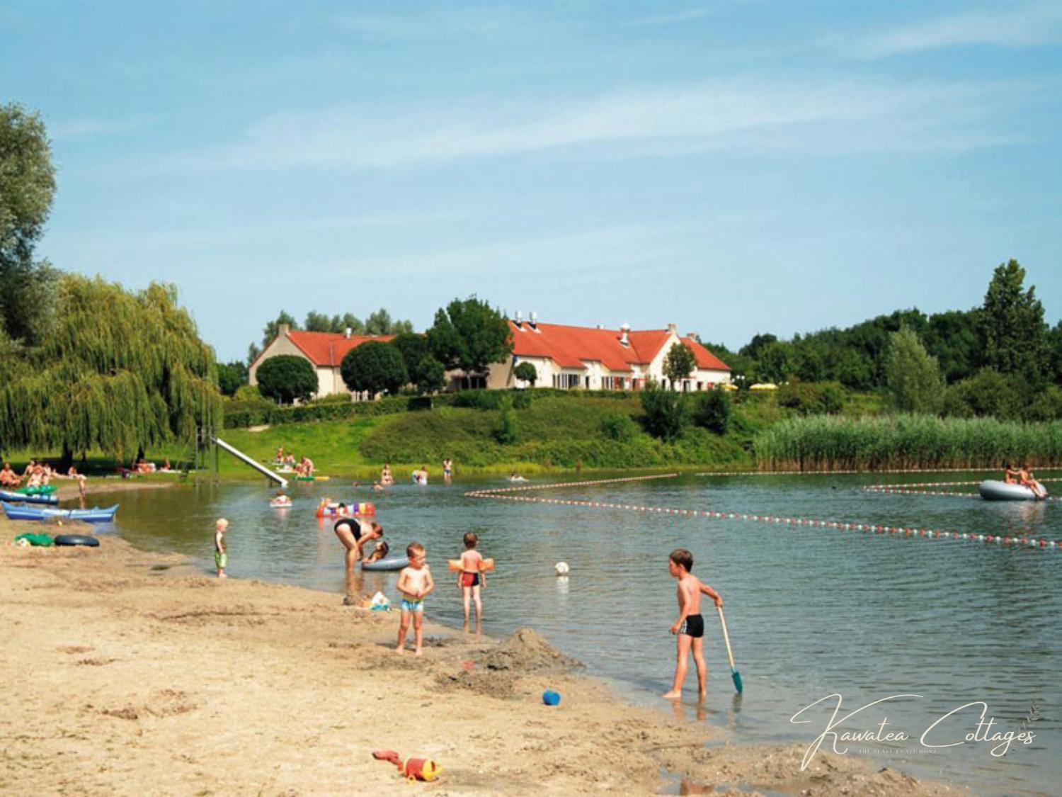 Lakeview 'Rotorua' 4-6 Pers By Kawatea Cottages Ewijk 외부 사진