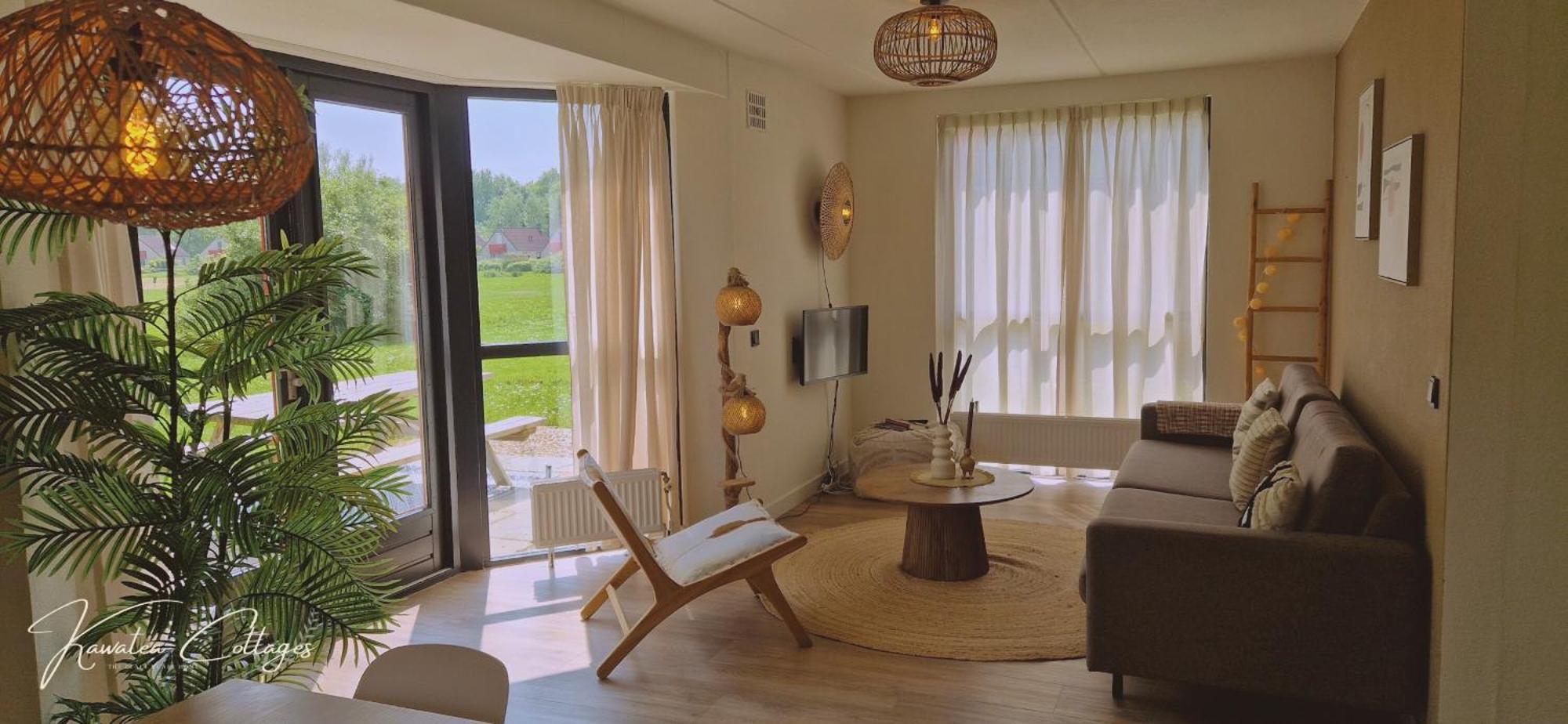 Lakeview 'Rotorua' 4-6 Pers By Kawatea Cottages Ewijk 외부 사진